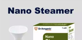 Relieve Cold Cough Symptoms Naturally: Dr. Amgenic’s Nano Steamer for Soothing Respiratory Relief
