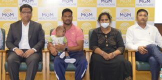 11-month-old brave infant defeats Liver Cancer: Innovative Live Liver Transplant Successfully Performed by Doctors at MGM Healthcare