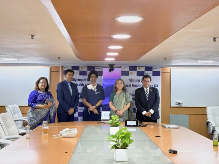 Photo- Max Healthcare and Global Health Alliance UK Join Hands to Drive Advanced Specialised Medical Training and Research image 2