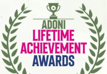Nominations Invited for Adoni Lifetime Achievement Awards 2026